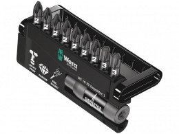 Wera Impaktor 8755-9/IMP DC Bit-Check Pozi  10 Piece Set £24.99